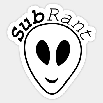 SubRant Alien Sticker