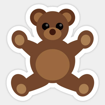 SubRant Free Hug Bear Sticker